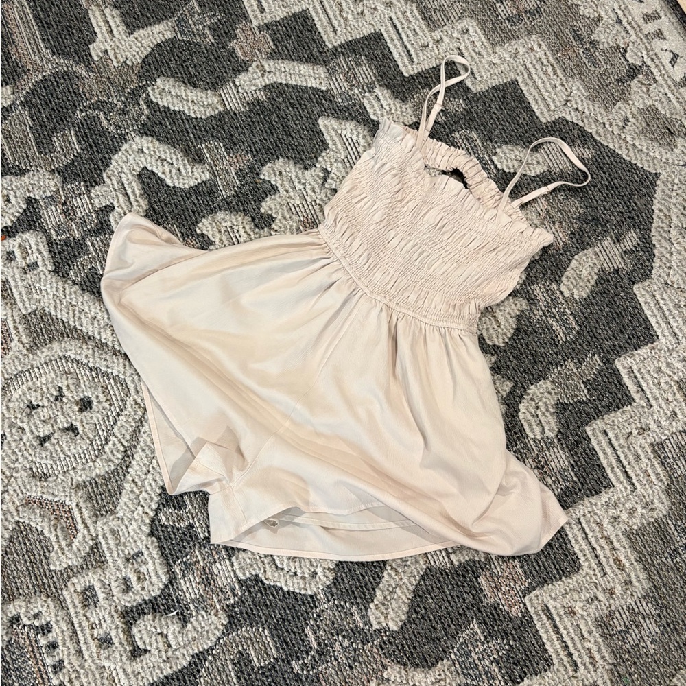 Bishop + Young Cream Textured Top